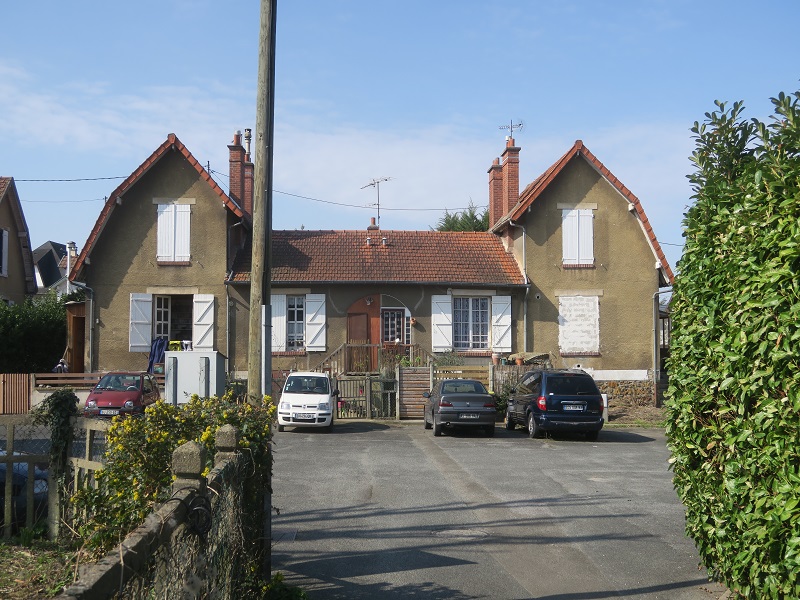 Cité-jardins de la Poudrerie (Livry-Gargan), clos et maison mitoyenne