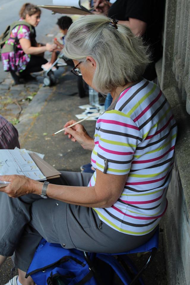 JEP / Argenteuil : balade aquarelliste