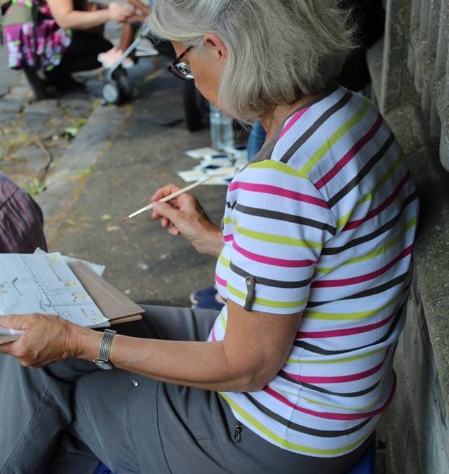 JEP / Argenteuil : balade aquarelliste