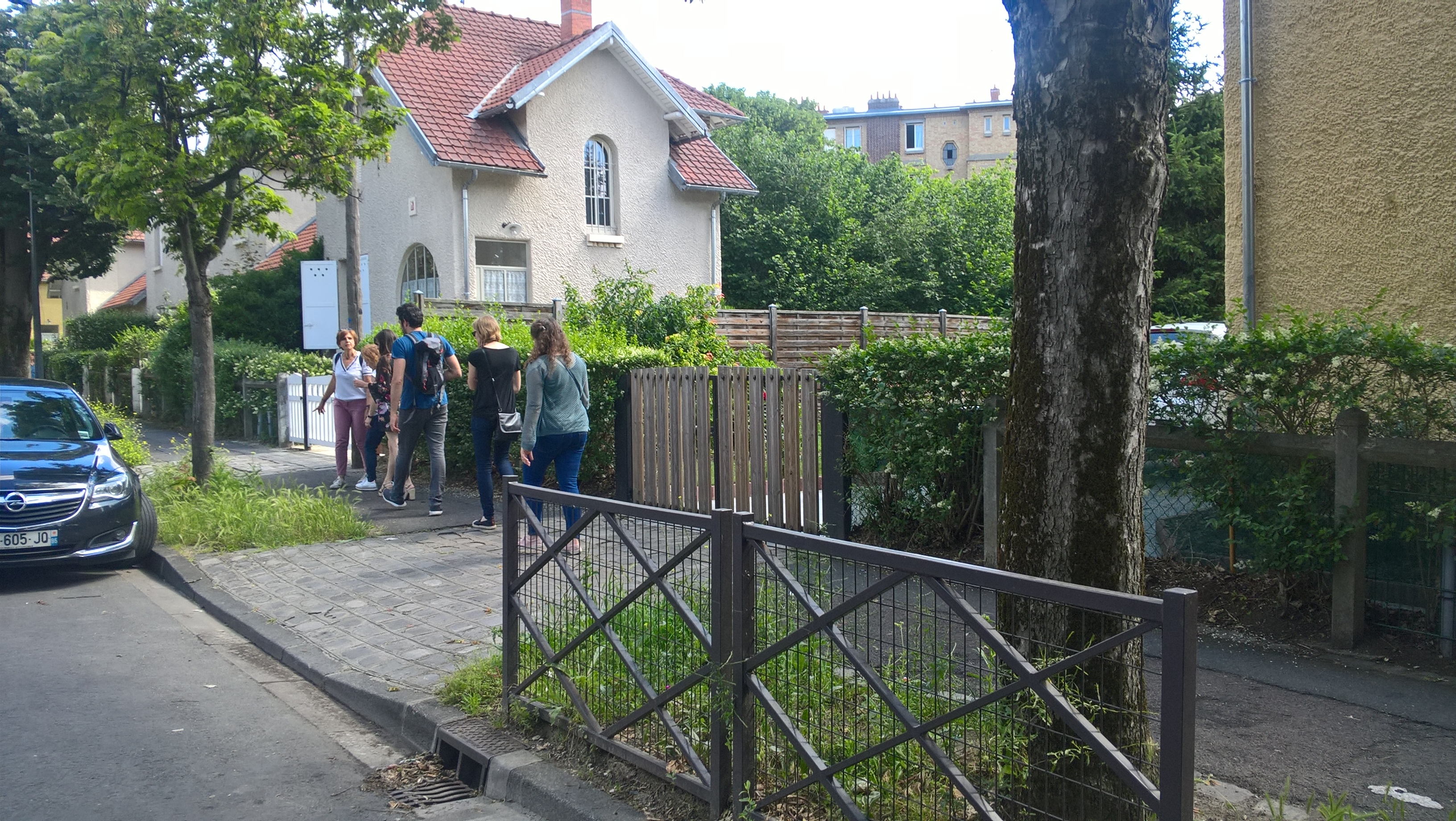 Visite de la cité-jardin de Stains