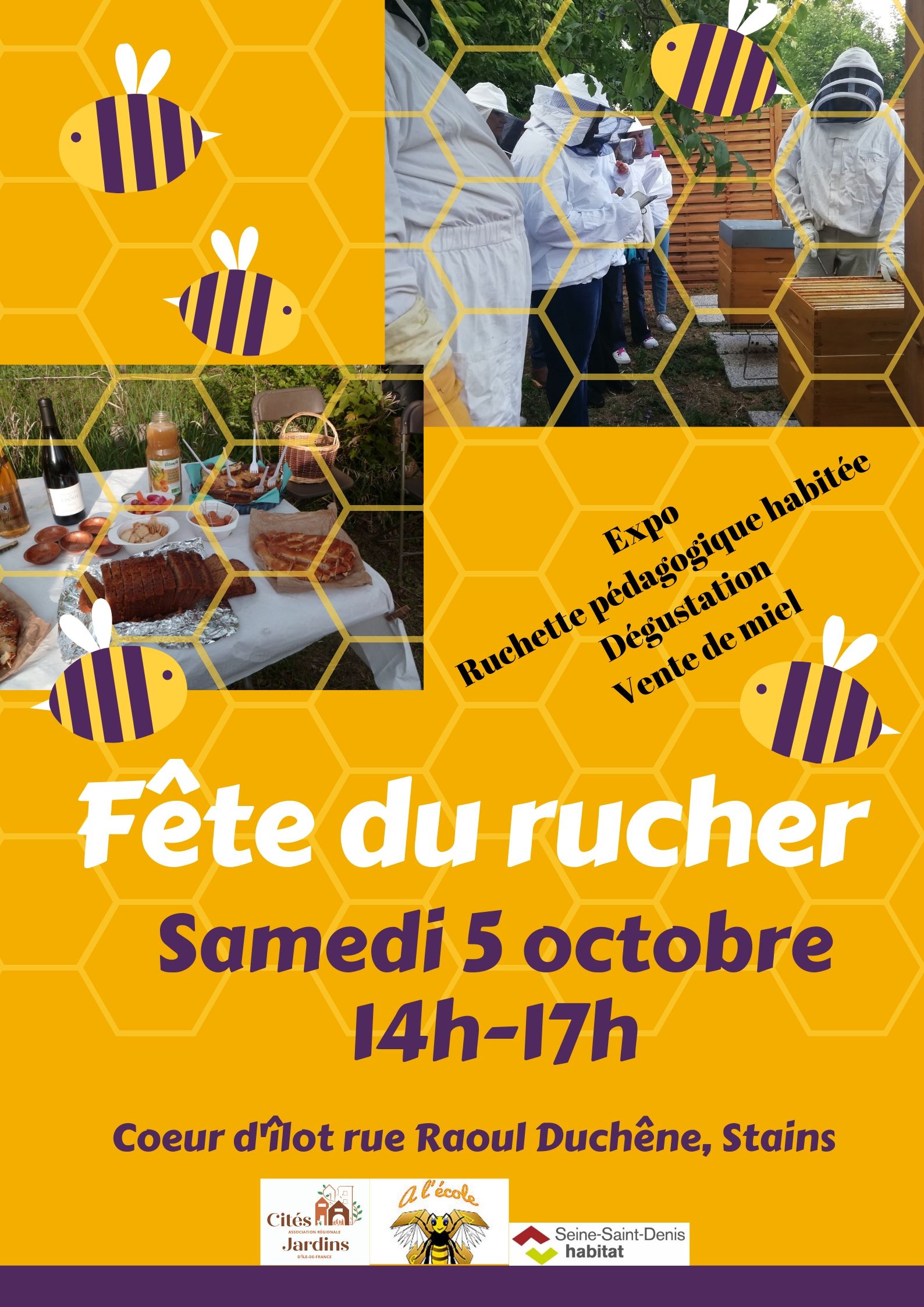 Fête du rucher de la cité-jardin de Stains