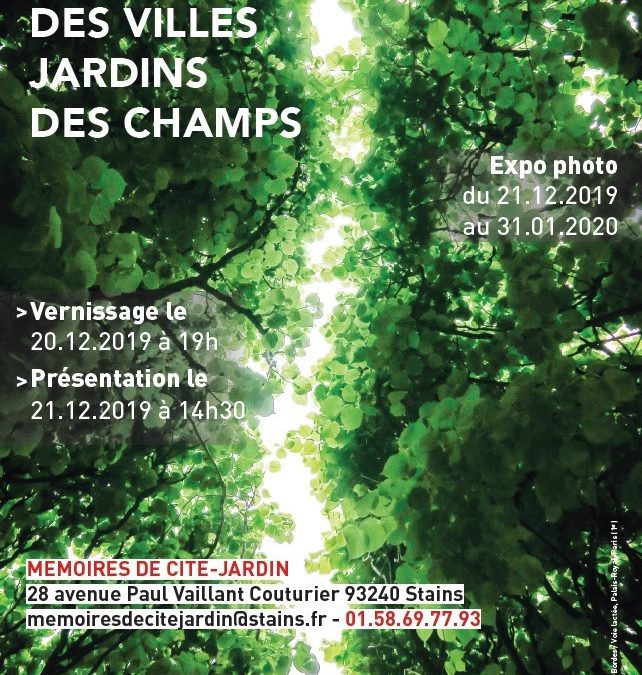 Vernissage “Jardins des villes, jardins des champs”