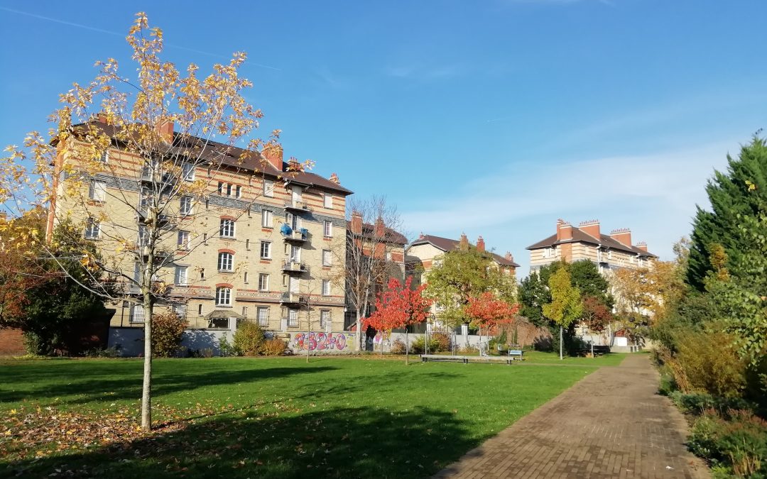 Cité-jardins de Stains, coeur d’îlot – square public