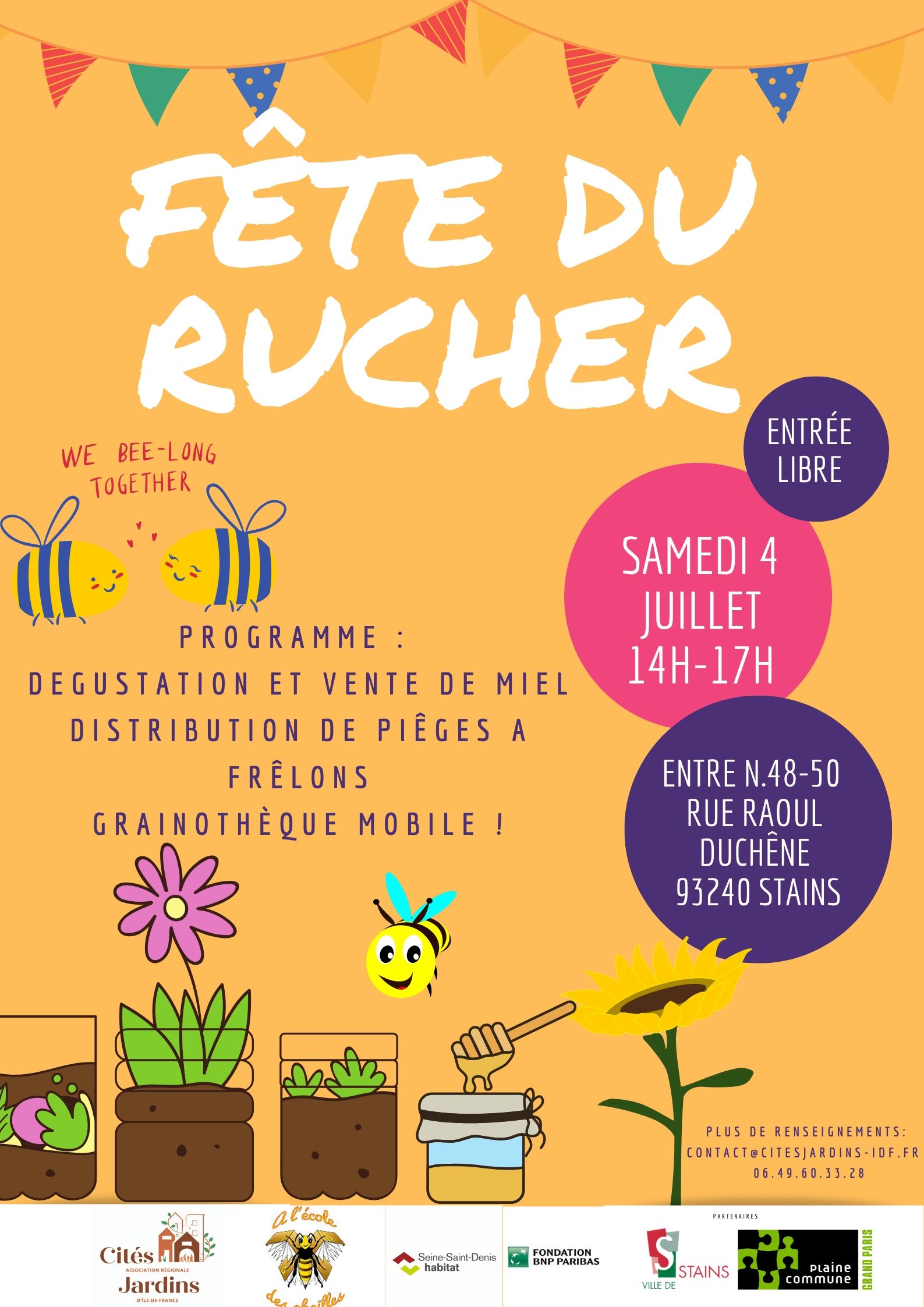 Jardins ouverts : fête du rucher