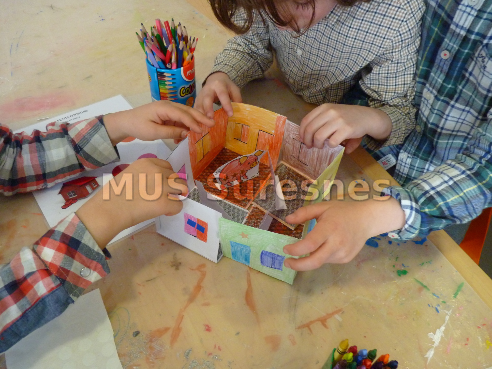 Atelier en famille : Pop-up !