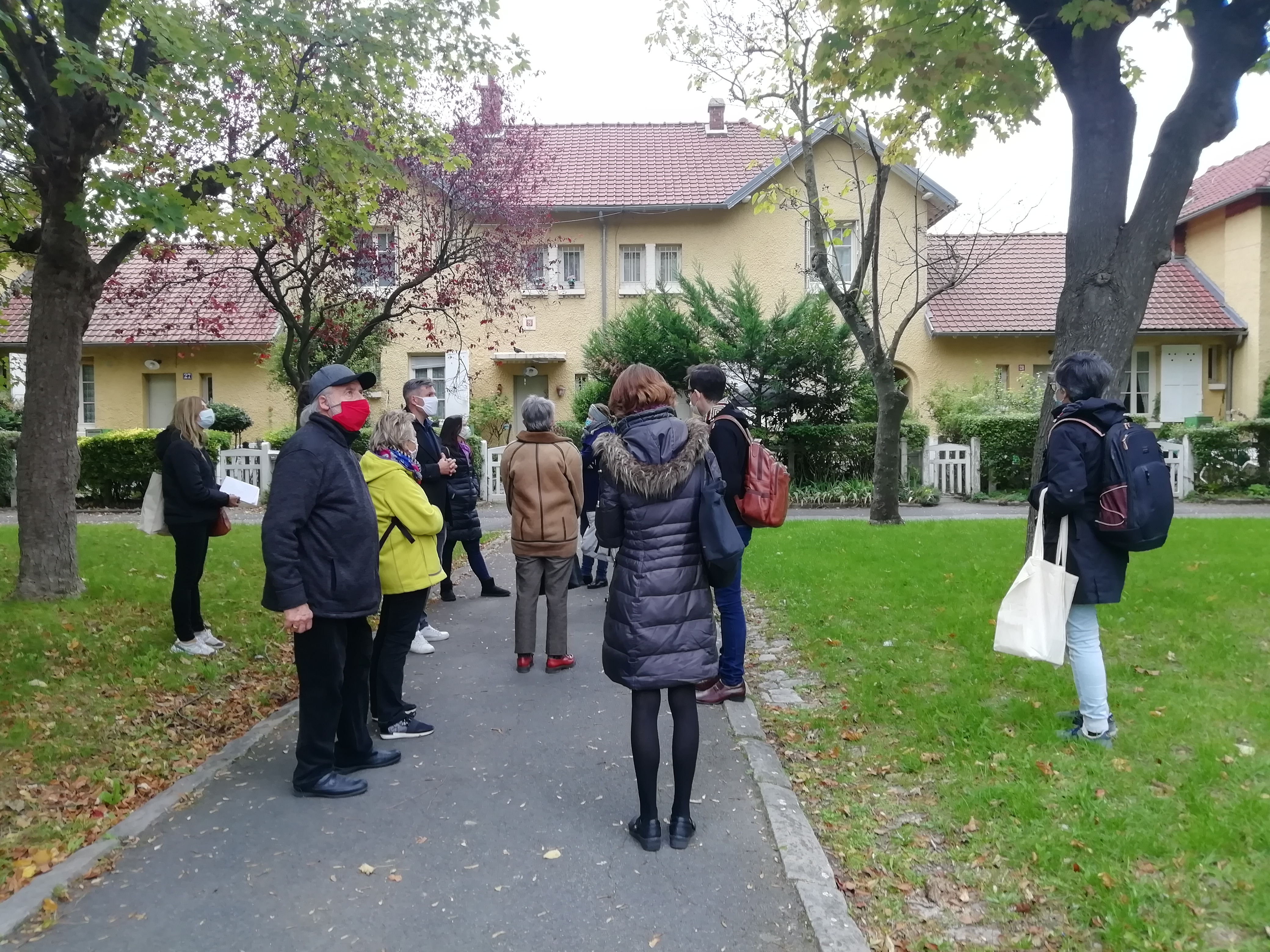 Visite de la cité-jardin de Stains