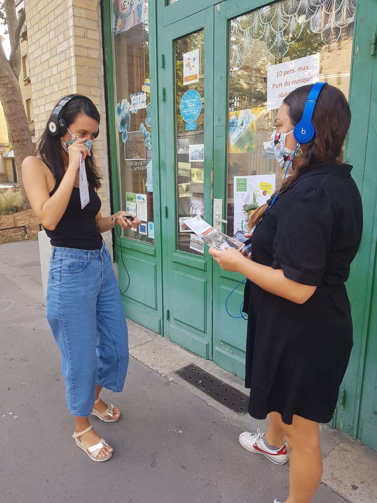 Visite de la cité-jardin de Stains