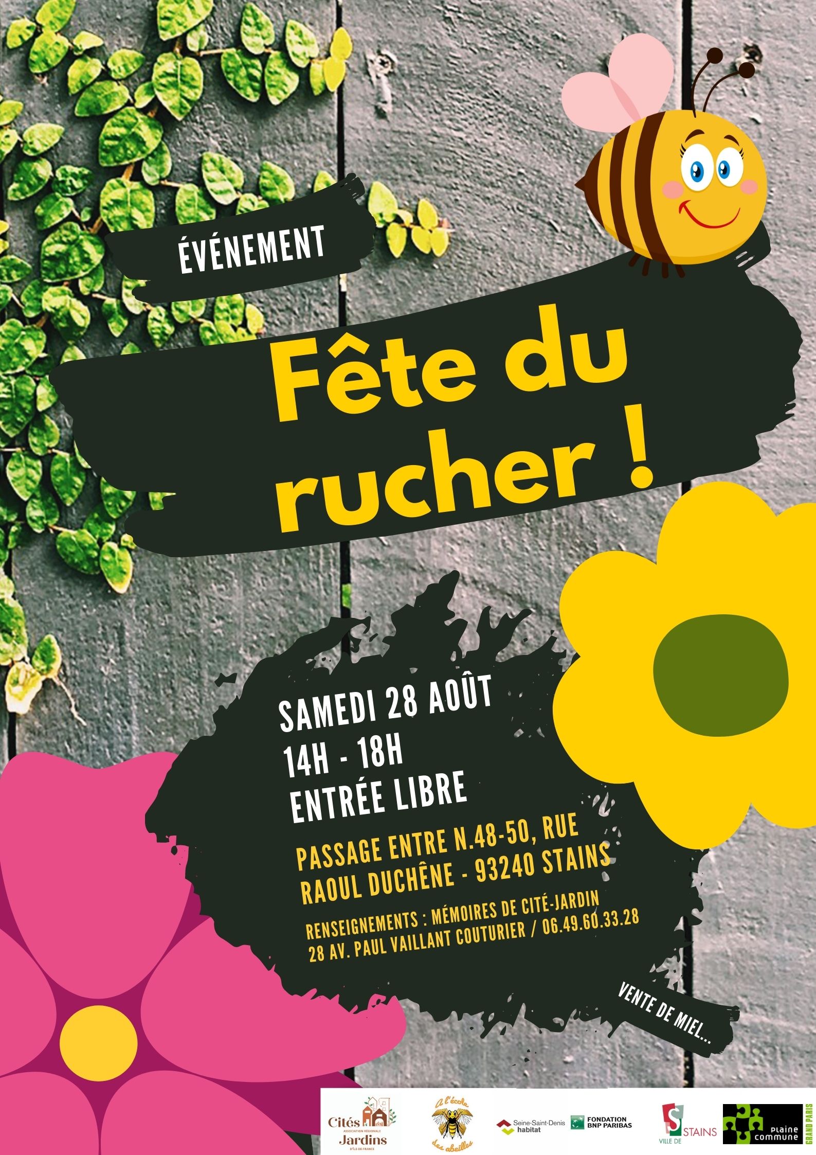 Fête du rucher de la cité-jardin