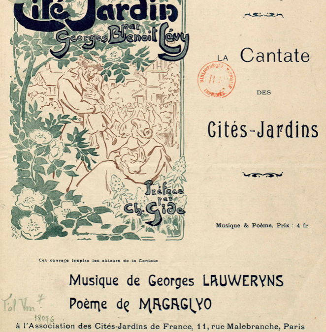 La cantate des cités-jardins – Poème de Magaglyo et partition