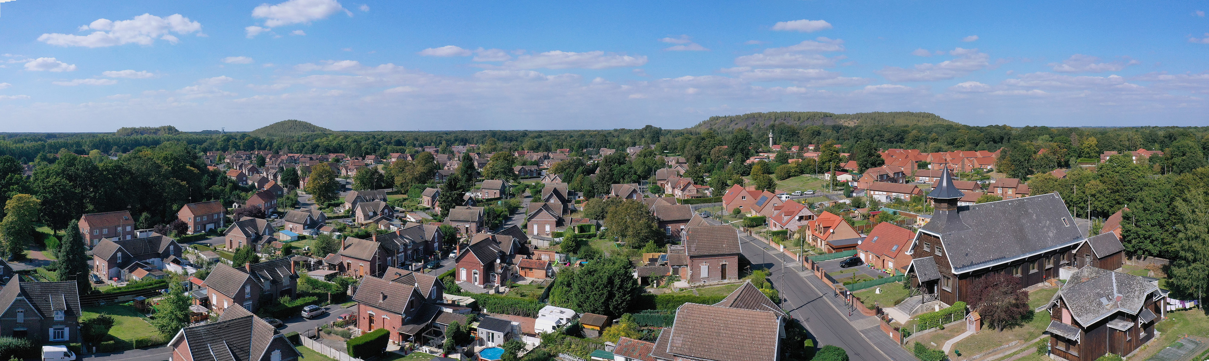 Cité-jardin du Pinson à Raismes