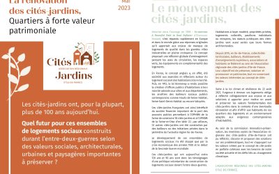 La rénovation des cités-jardins, quartier à forte valeur patrimoniale