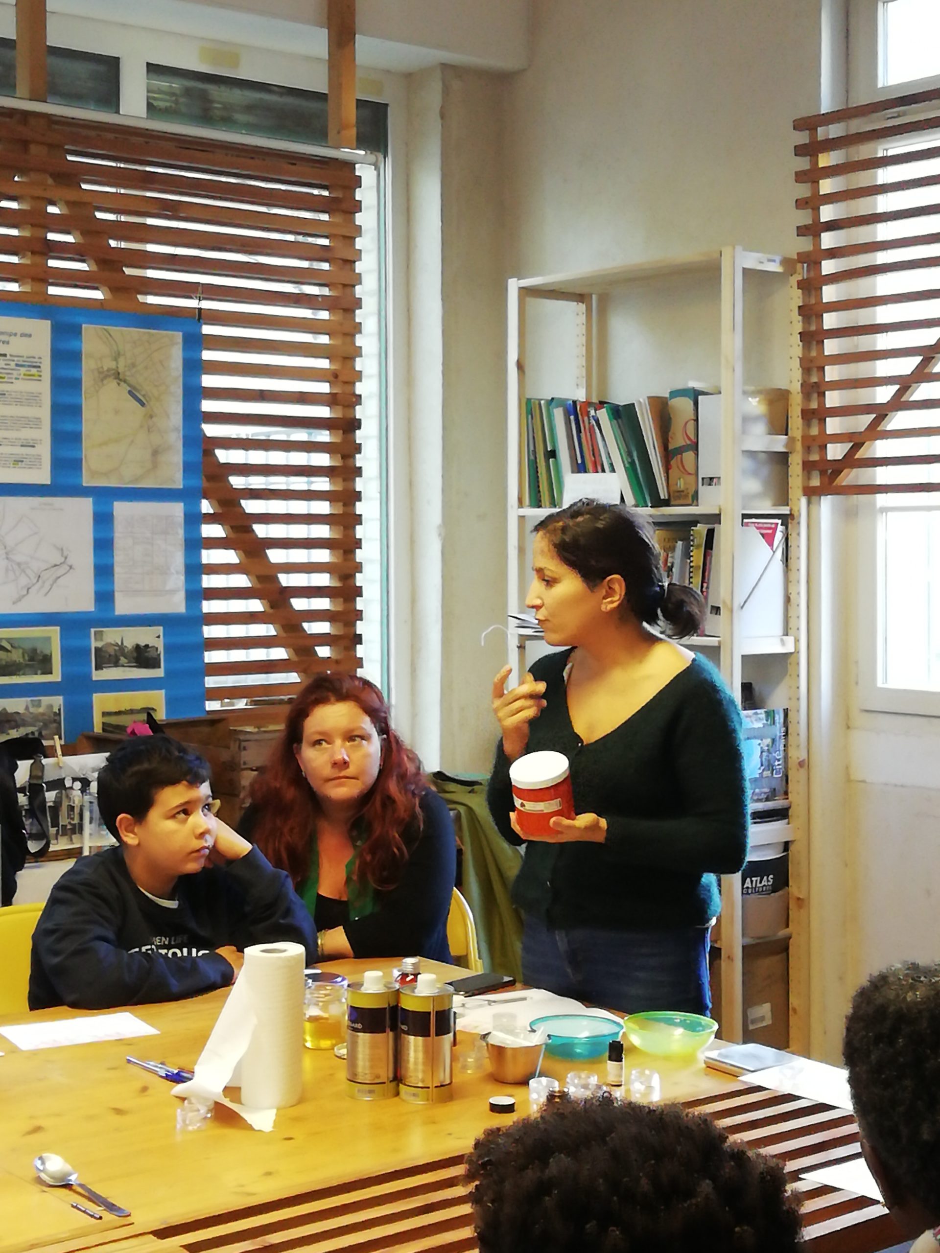 Atelier baume à lèvre