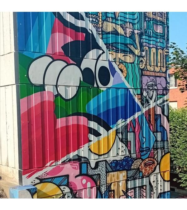 Parcours street art entre Pré et cité-jardin, « Pré je fus, ville je suis »