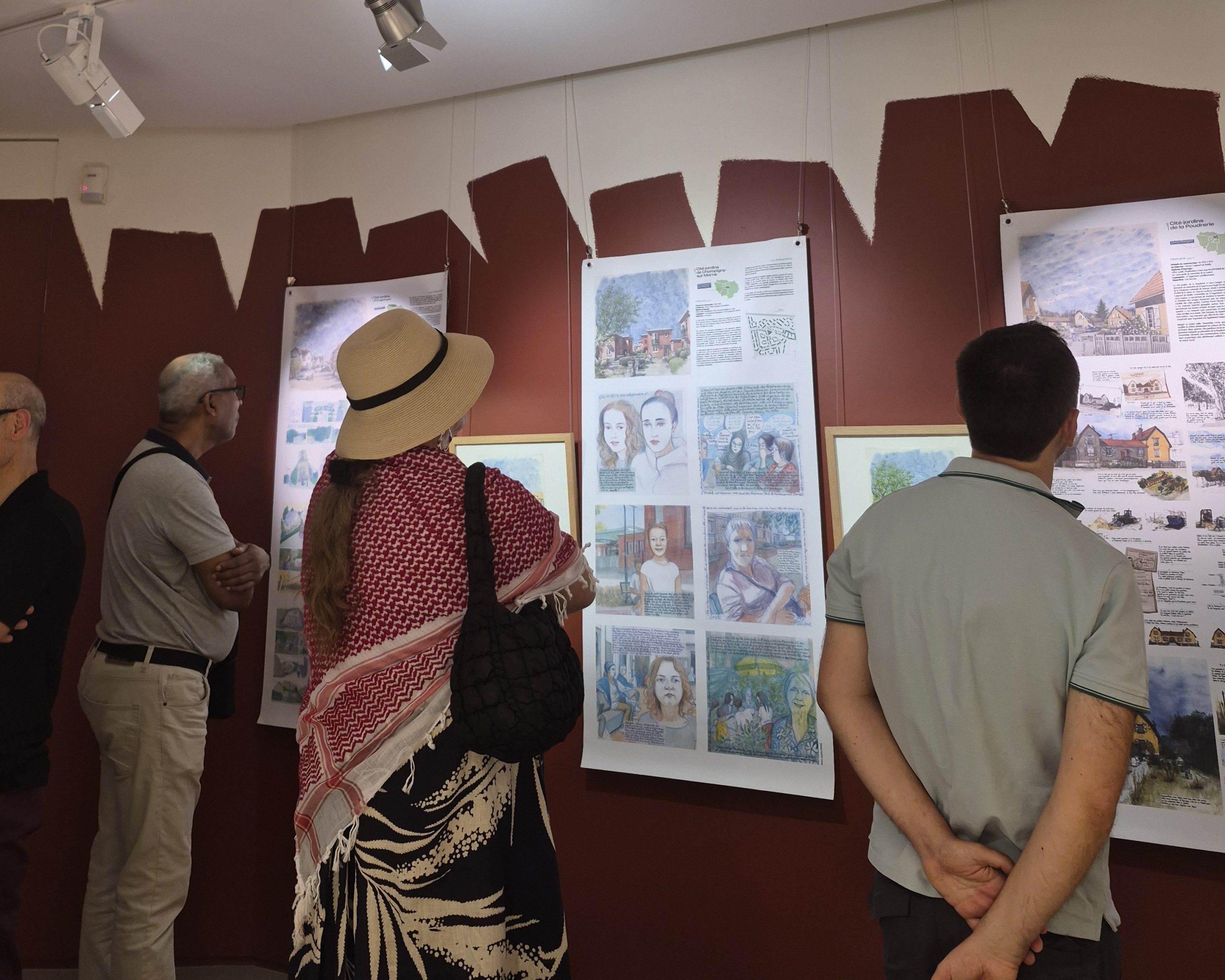 Visite guidée exposition Les cités-jardins, une utopie habitée